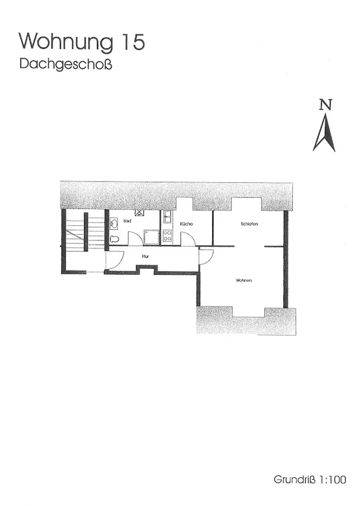 2 Zimmer Wohnung mit 42 m² in Kiel – Bild 8