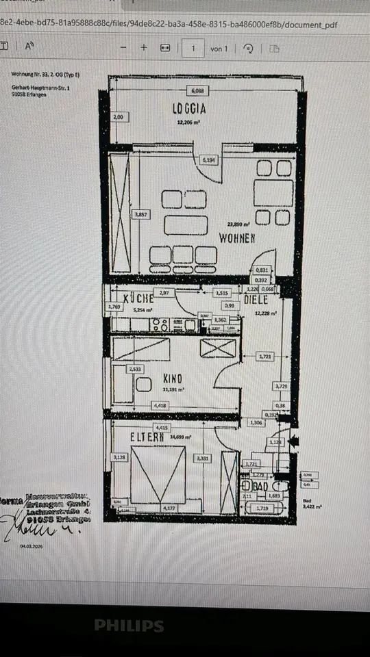 3 room apartment with 78 m² in Erlangen – Photo 6