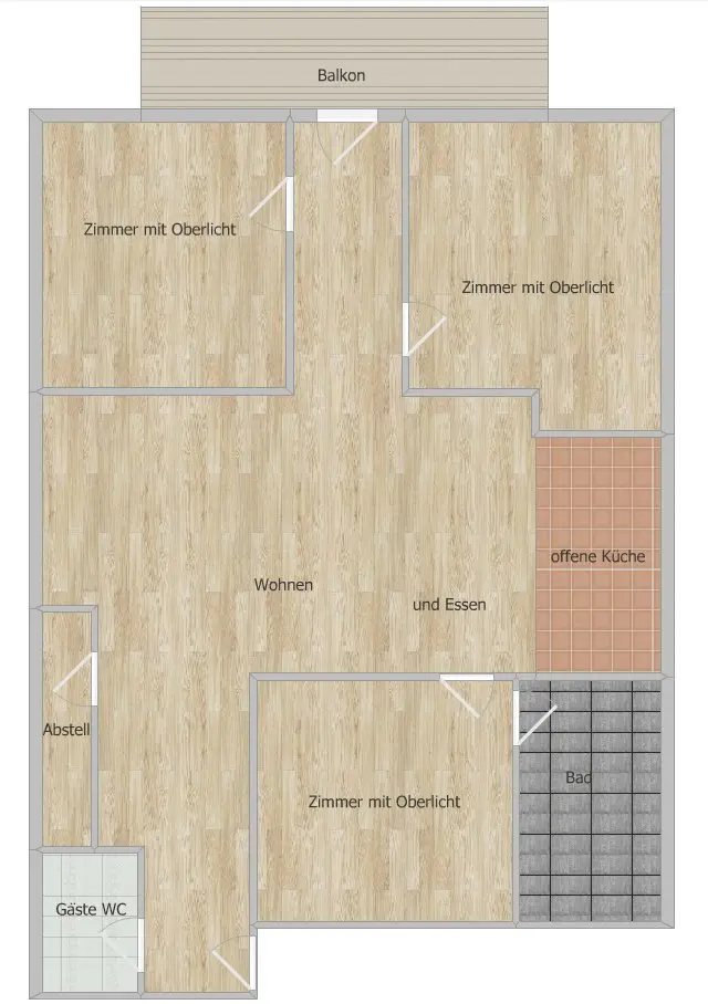 4 Zimmer Wohnung mit 105 m² in Traunstein – Bild 4