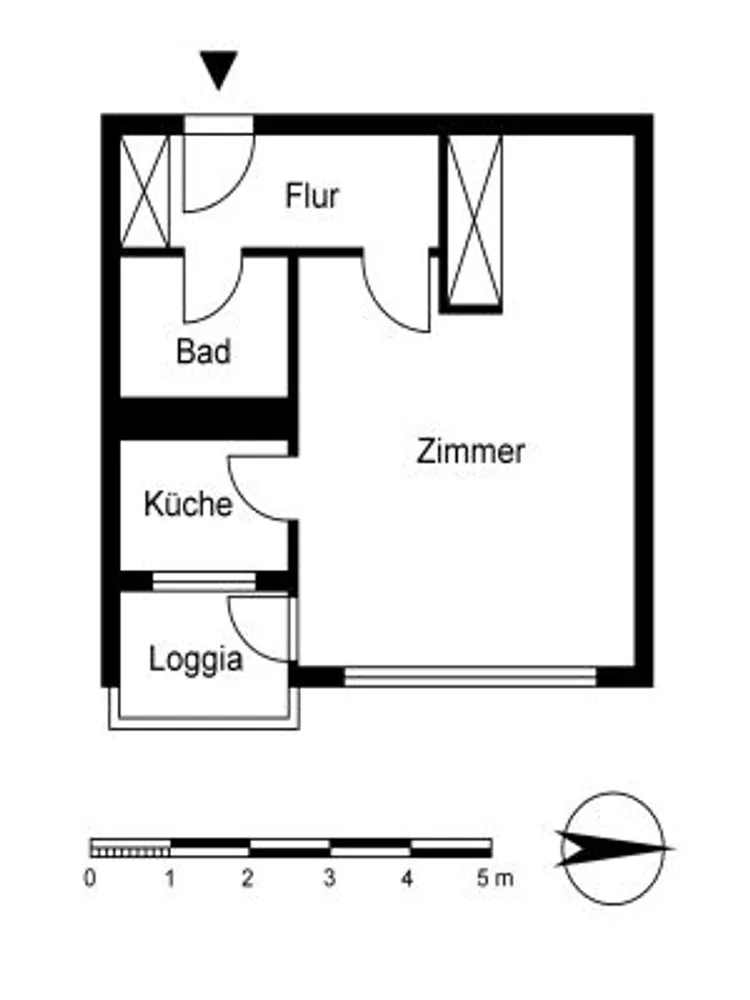 1 room apartment with 39 m² in Hamburg – Photo 2