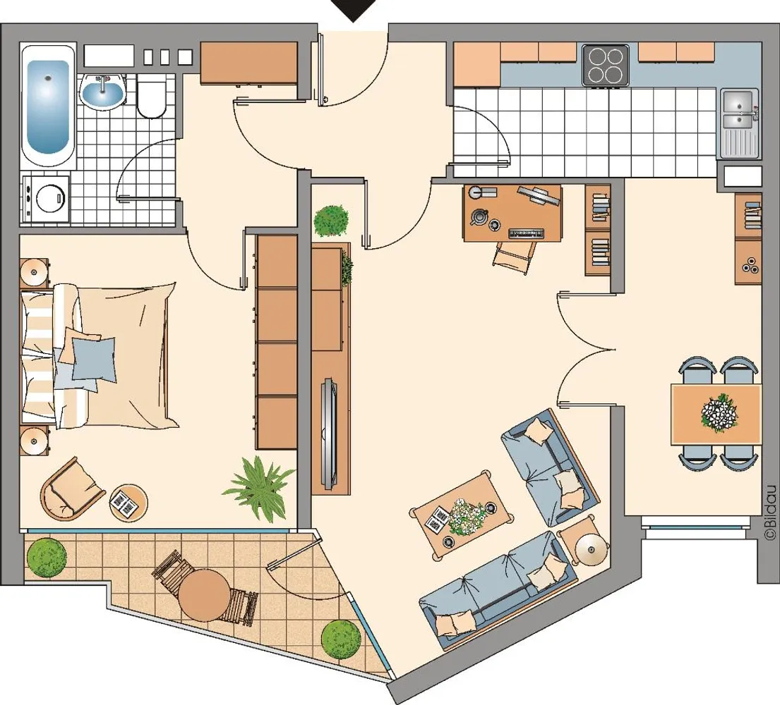 3 Zimmer Wohnung mit 65 m² in Ratingen – Bild 5