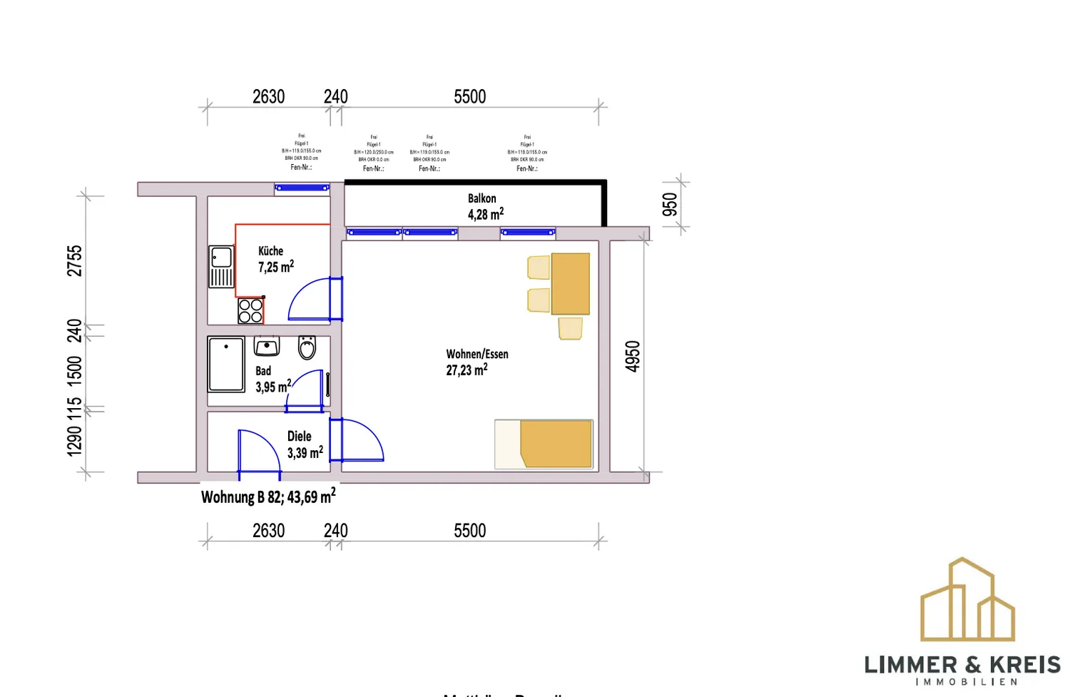 1 Zimmer Wohnung mit 44 m² in Augsburg – Bild 11