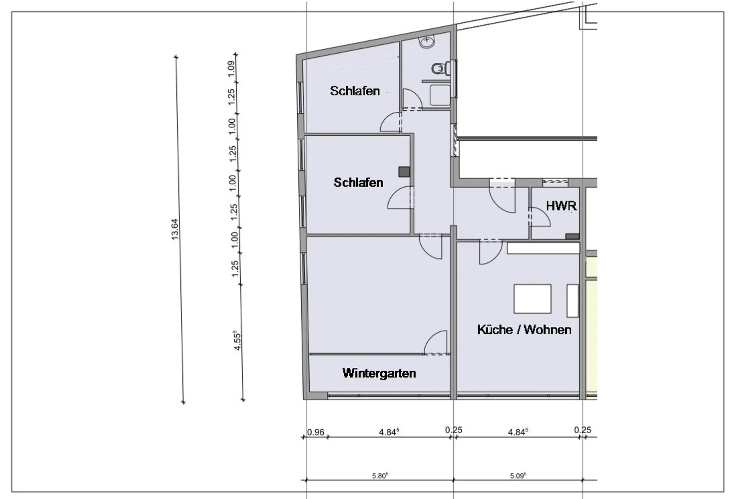 4 Zimmer Wohnung mit 111 m² in Berlin – Bild 3