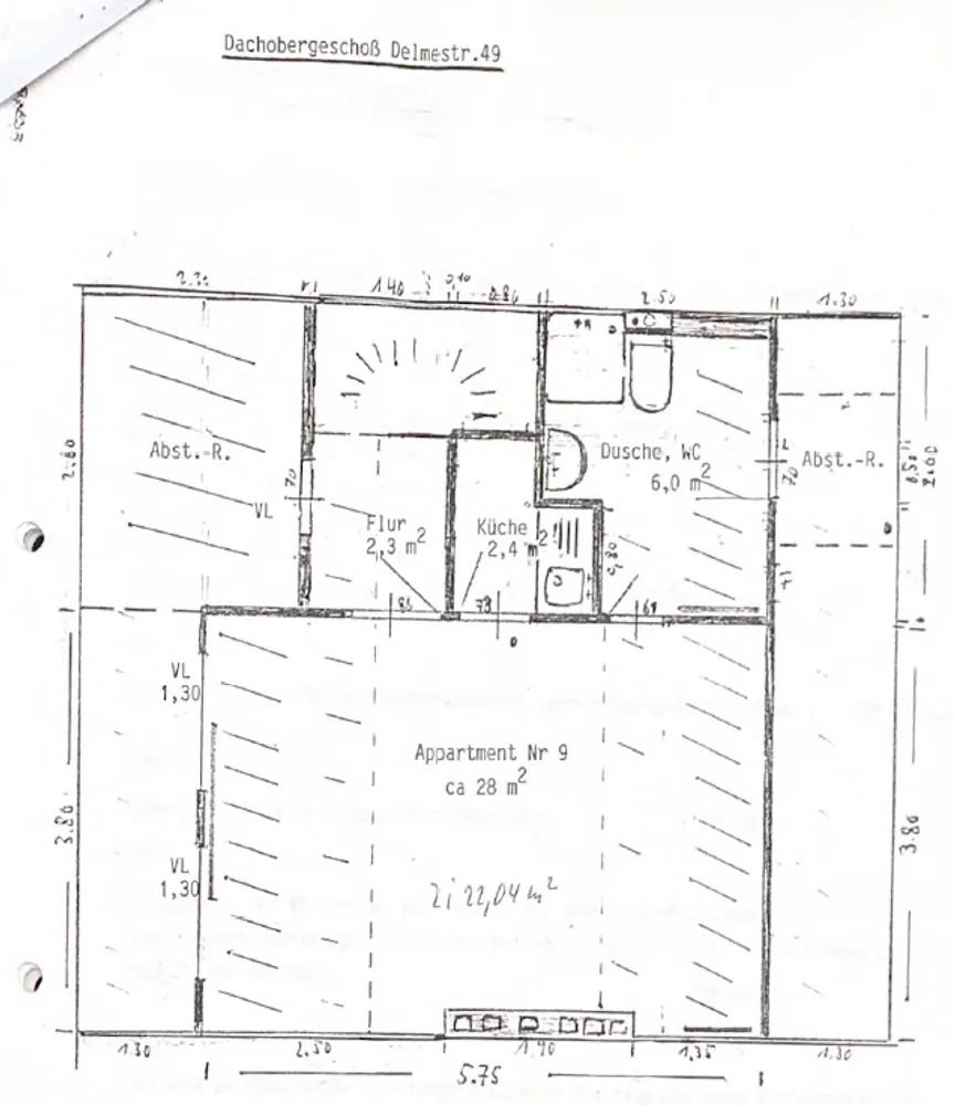 1 Zimmer Wohnung mit 24 m² in Bremen – Bild 3