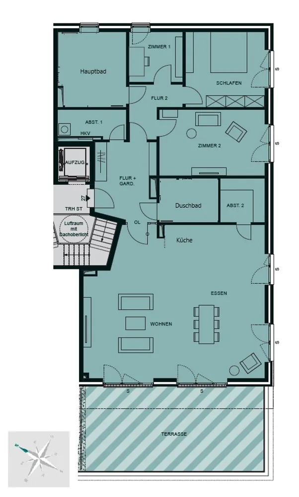 4 Zimmer Wohnung mit 174 m² in Lübeck – Bild 6