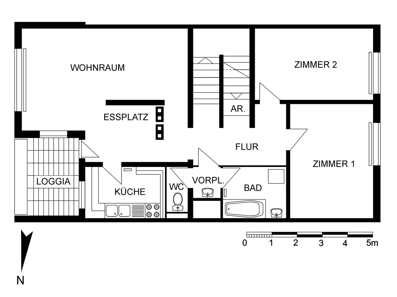 3 Zimmer Wohnung mit 87 m² in Berlin – Bild 4