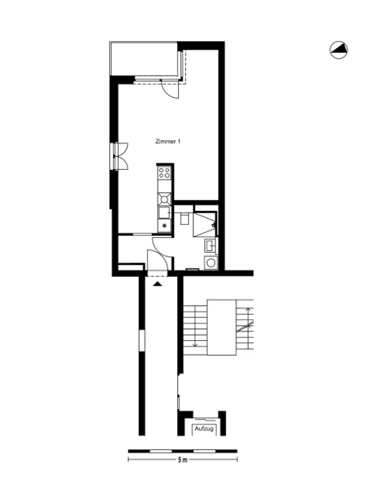 1 room apartment with 43 m² in Berlin – Photo 7