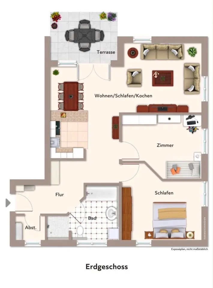 3 Zimmer Wohnung mit 97 m² in Memmingen – Bild 4