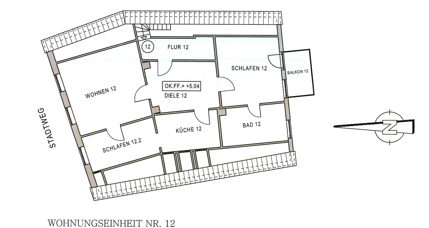 3 Zimmer Wohnung mit 85 m² in Schleswig – Bild 8