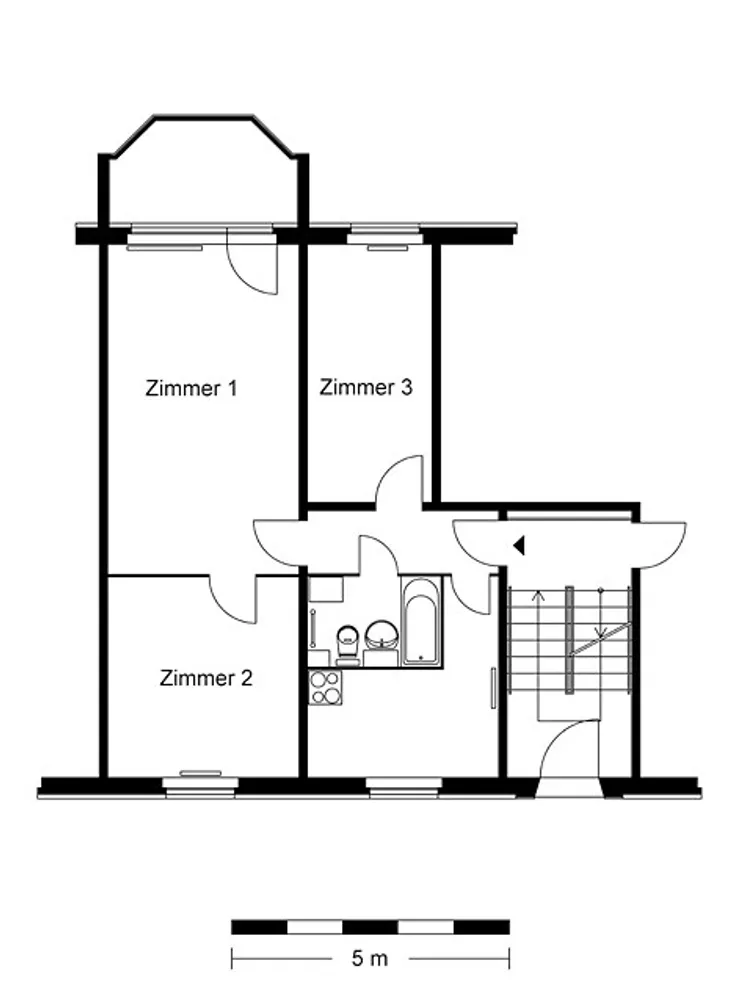 3 Zimmer Wohnung mit 58 m² in Berlin – Bild 11