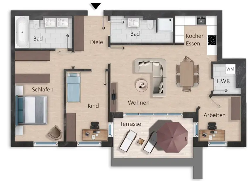 4 Zimmer Wohnung mit 92 m² in Delitzsch – Bild 5