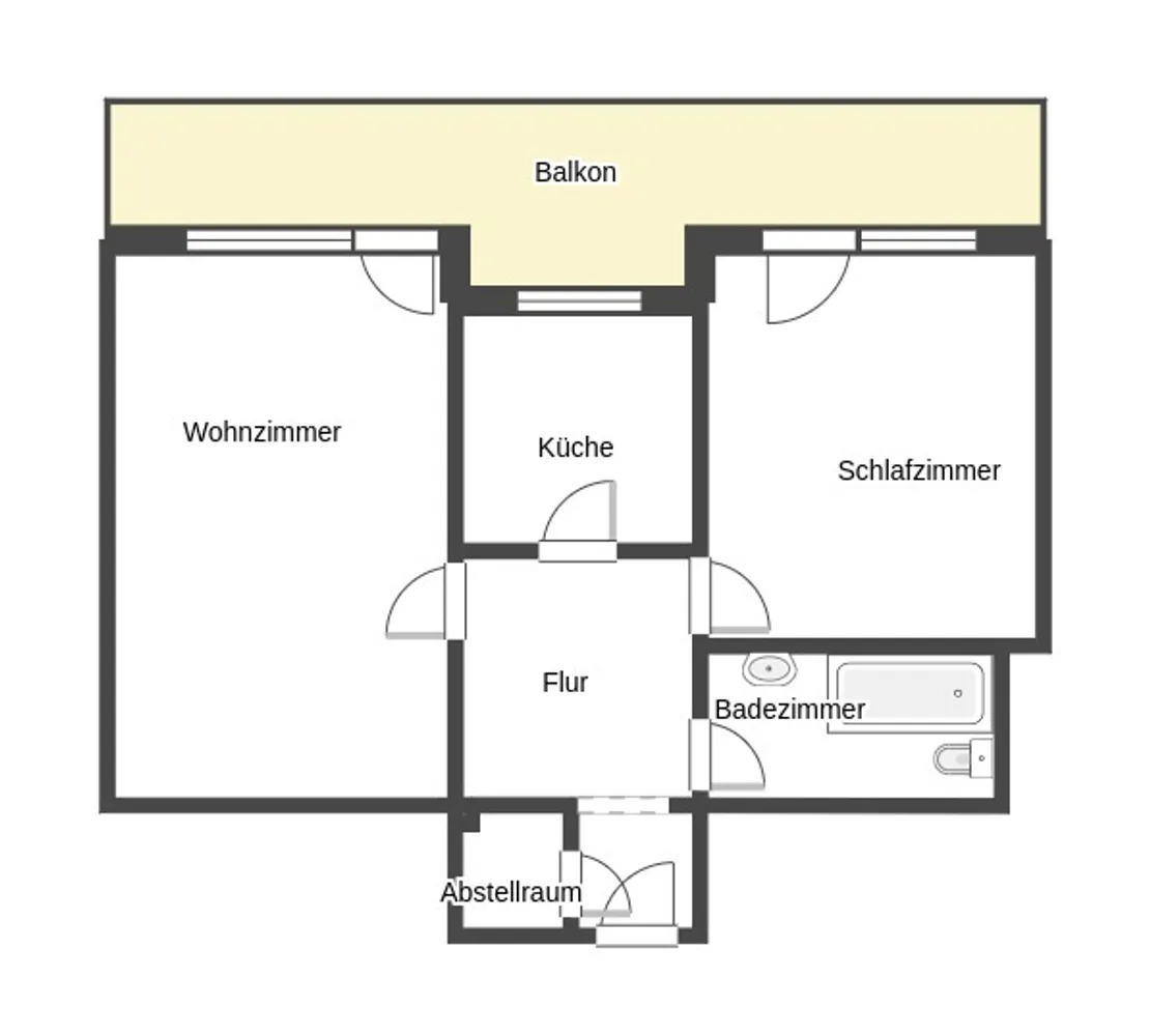 2 Zimmer Wohnung mit 58 m² in Ingolstadt – Bild 3
