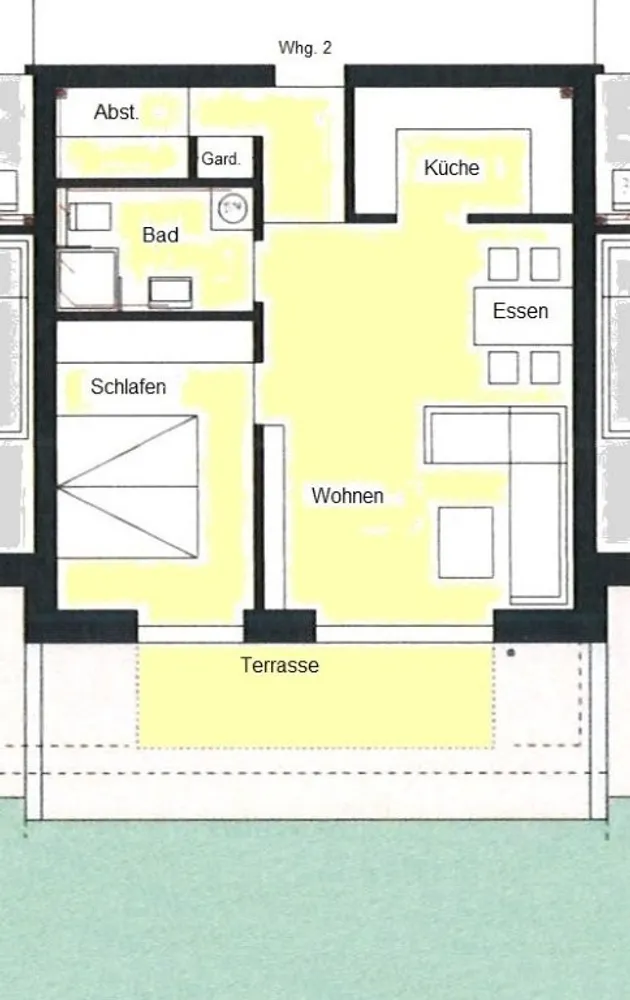 2 Zimmer Wohnung mit 61 m² in Borken – Bild 8