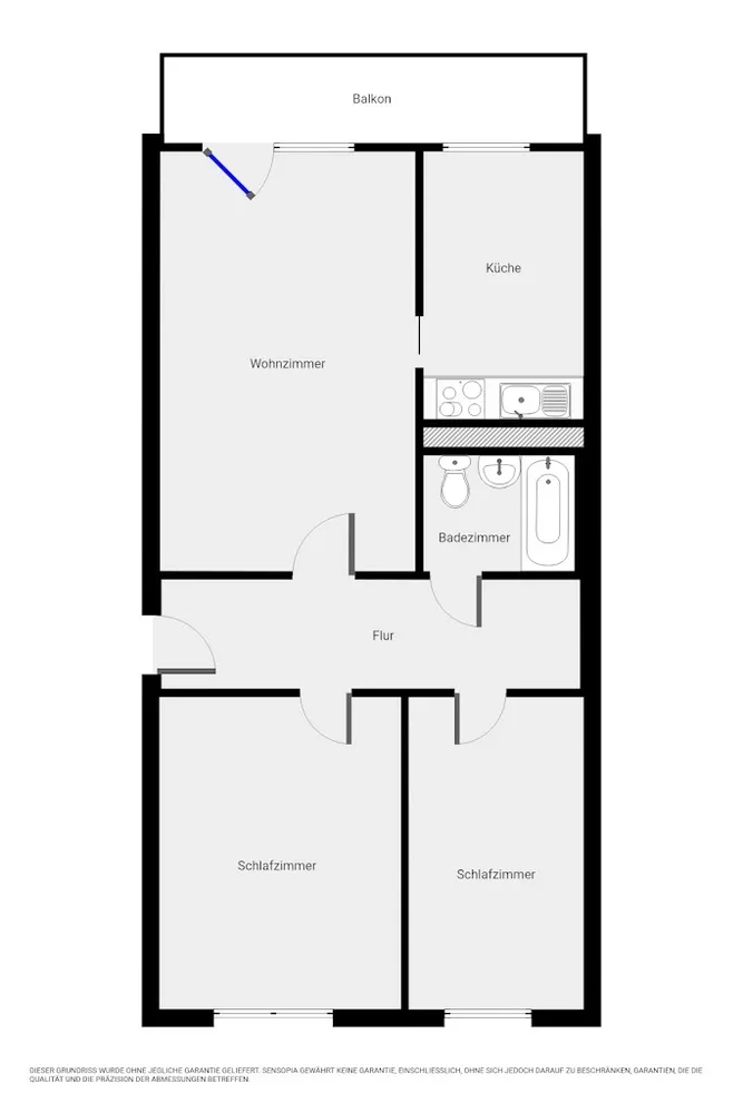 3 room apartment with 69 m² in Magdeburg – Photo 3