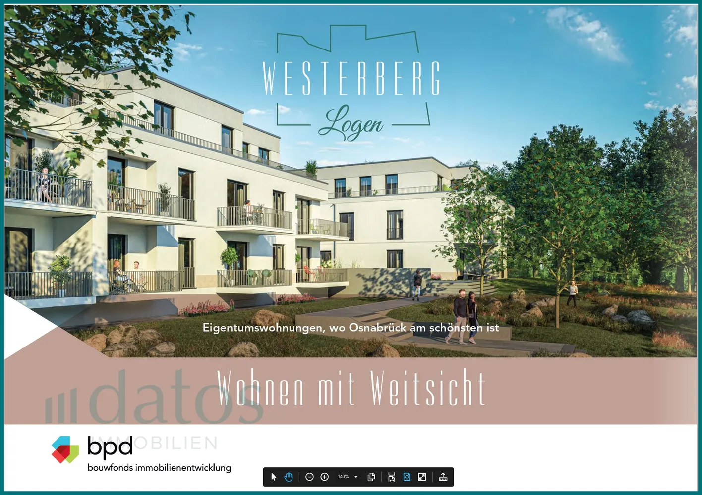 2 Zimmer Wohnung mit 80 m² in Osnabrück – Bild 2