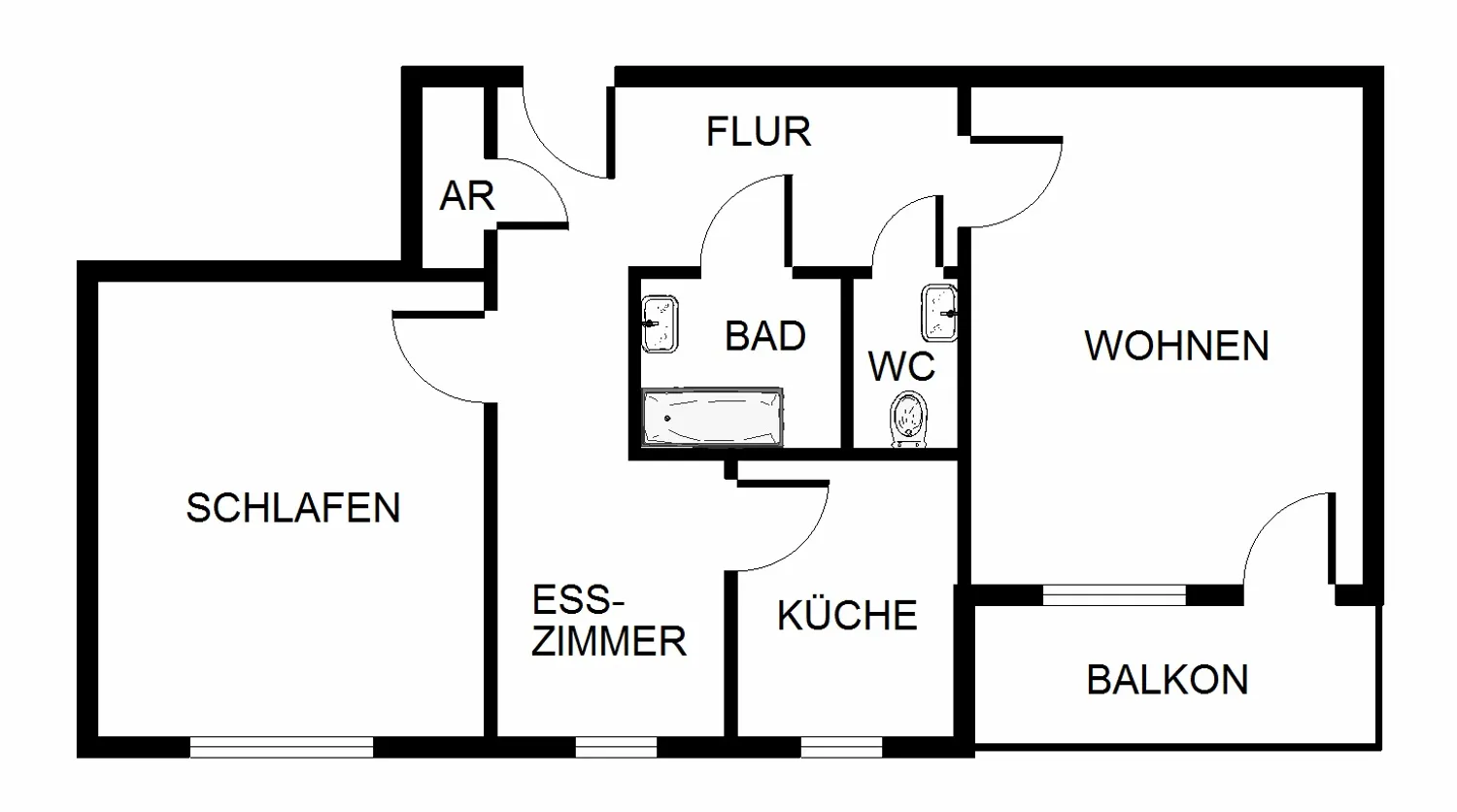 3 room apartment with 76 m² in Dortmund – Photo 4
