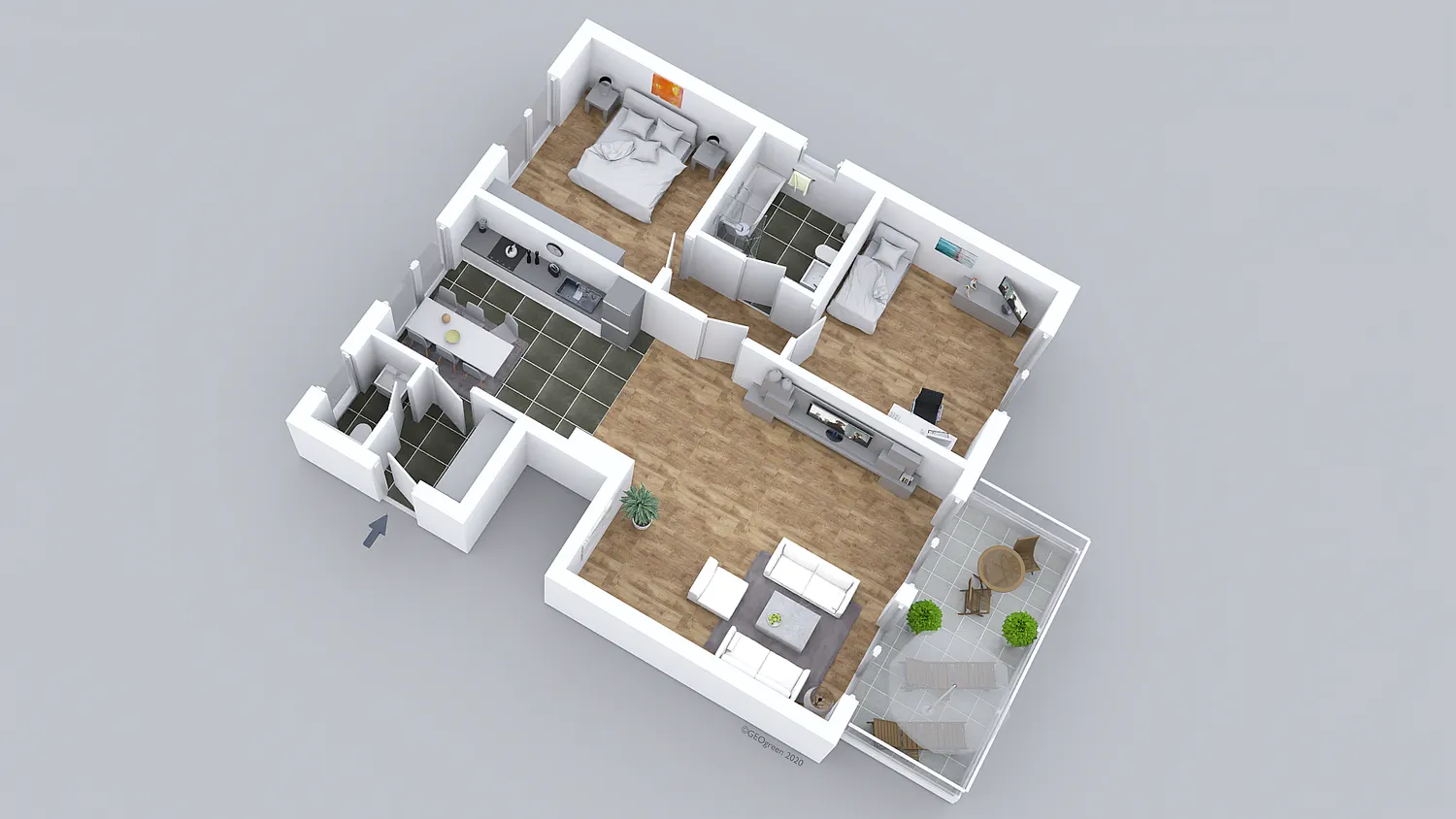 3 Zimmer Wohnung mit 105 m² in Essen – Bild 6