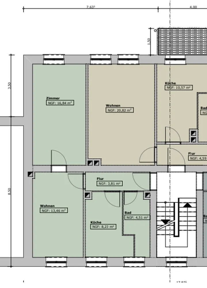 2 Zimmer Wohnung mit 51 m² in Nürnberg – Bild 5