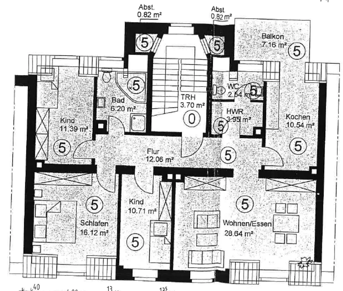 4 Zimmer Wohnung mit 106 m² in Altenburg – Bild 11
