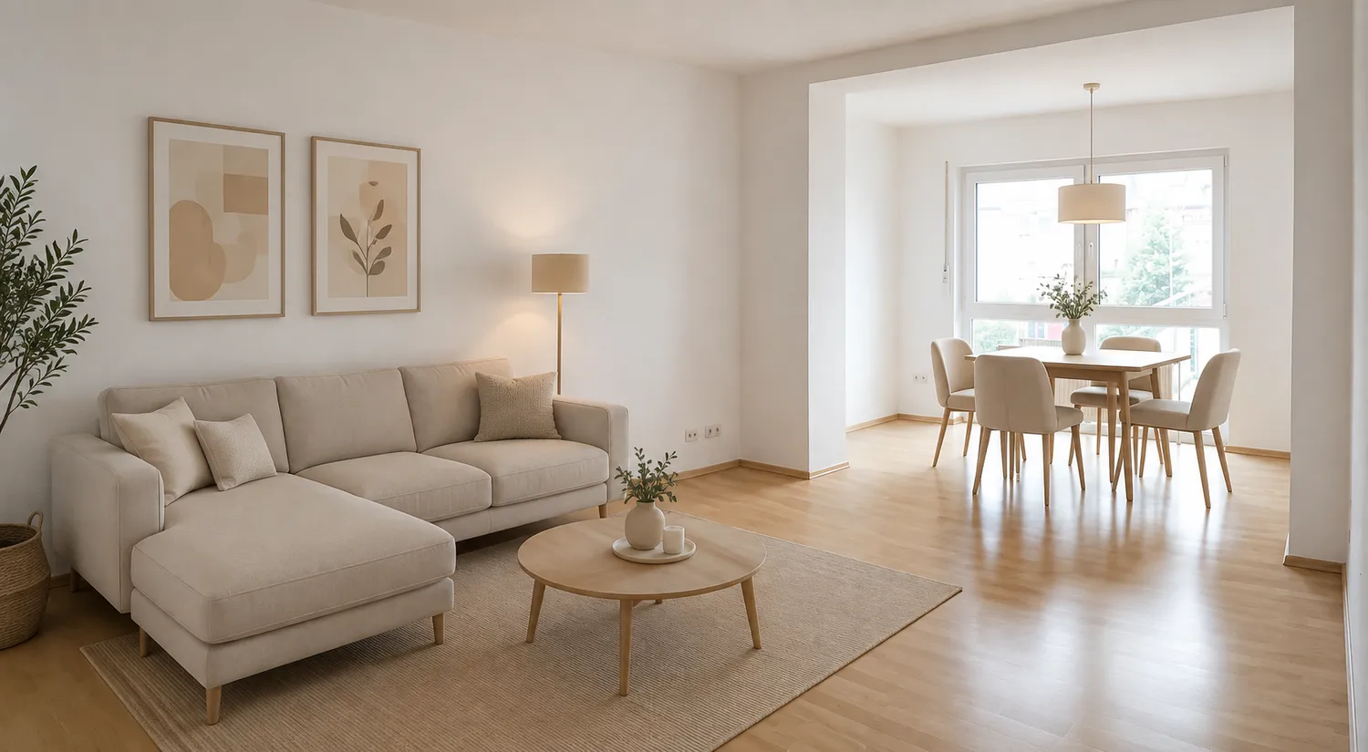 4 Zimmer Wohnung mit 89 m² in Frankfurt am Main – Bild 1