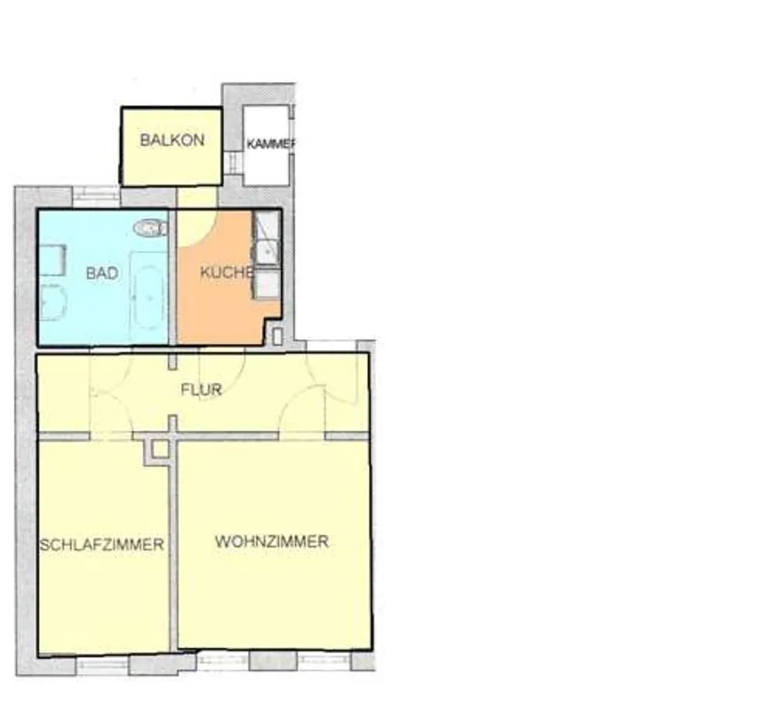 2 Zimmer Wohnung mit 40 m² in Leipzig – Bild 8