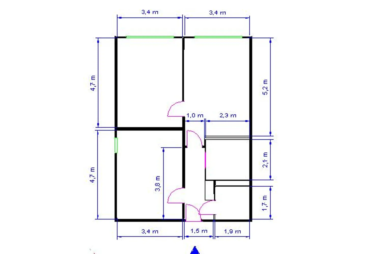 3 room apartment with 65 m² in Magdeburg – Photo 3