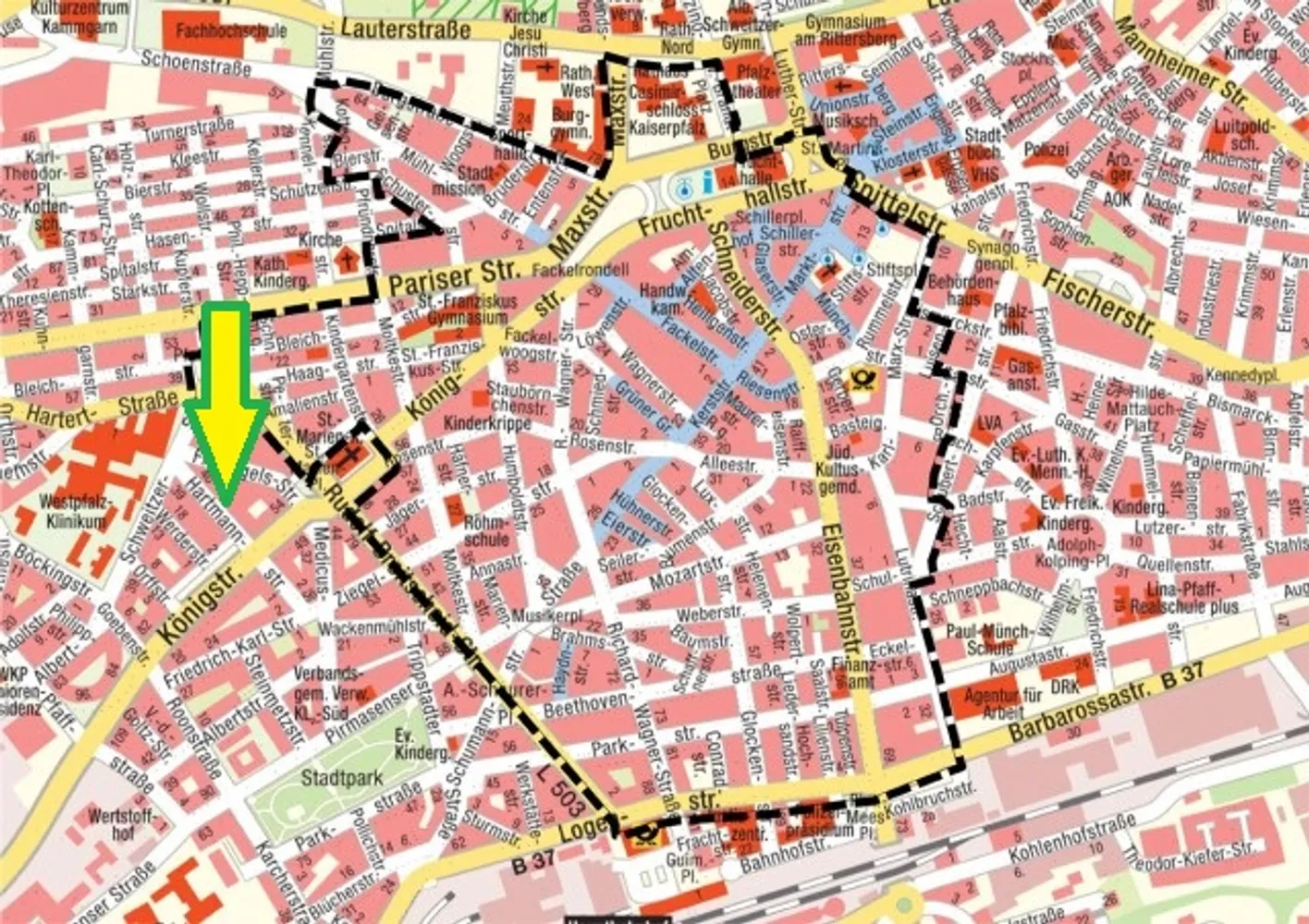 2 Zimmer Wohnung mit 50 m² in Kaiserslautern – Bild 4