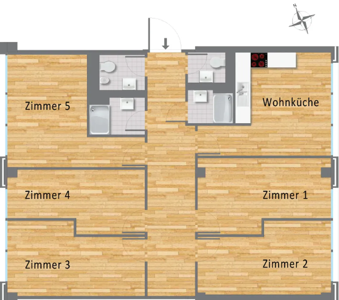 Shared room with 17 m² in Munich – Photo 1