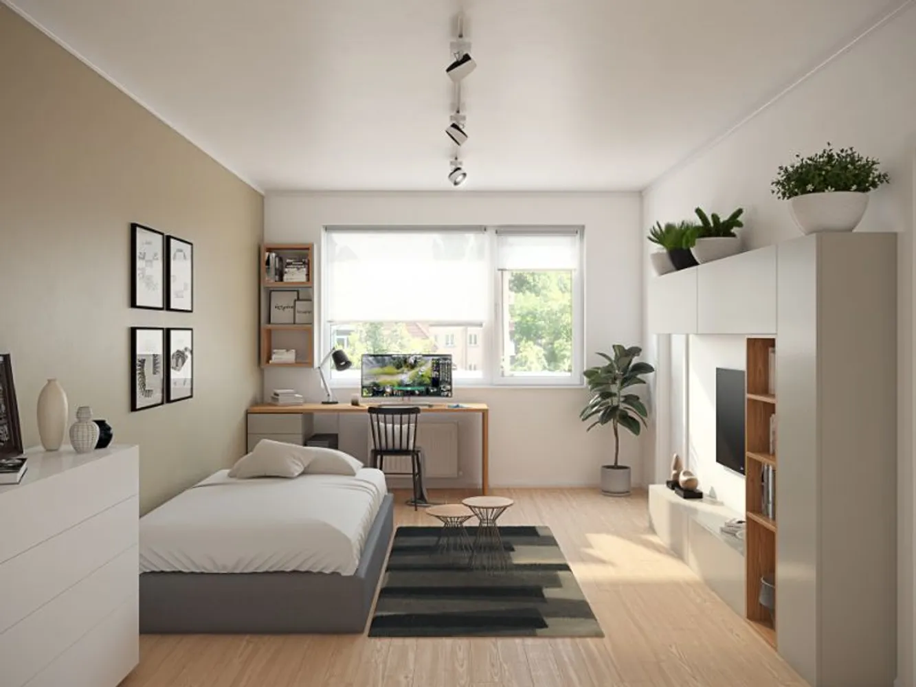 1 Zimmer Wohnung mit 32 m² in Magdeburg – Bild 2