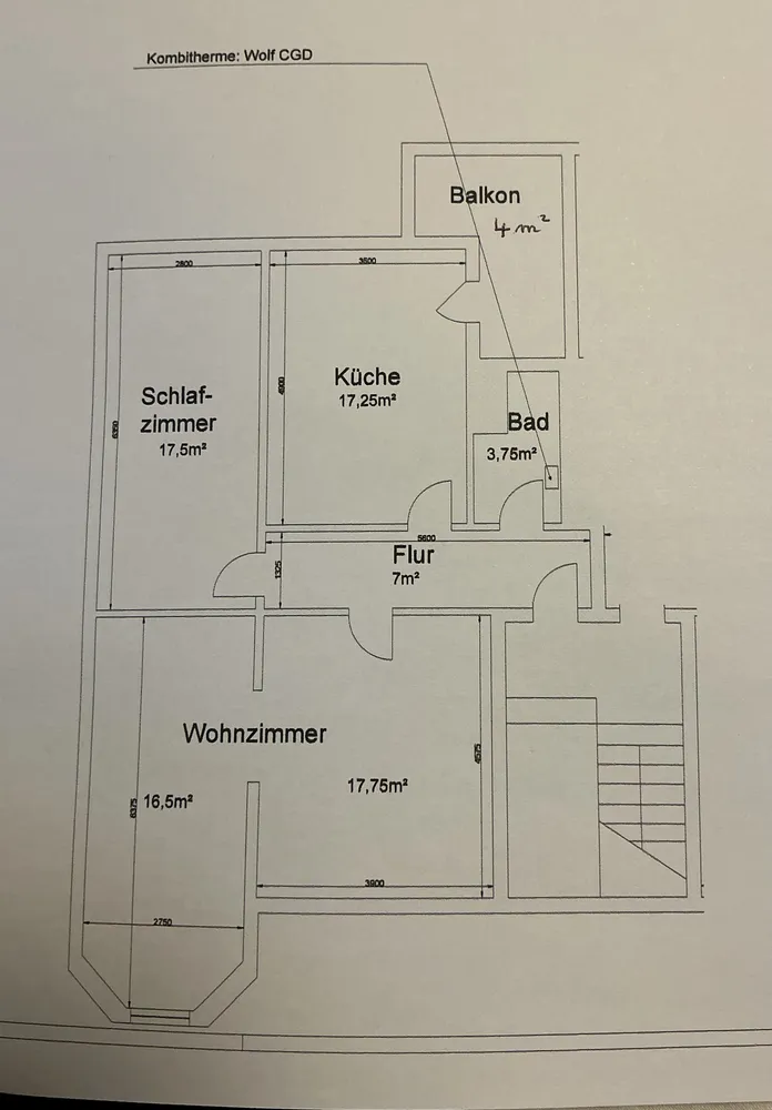 3 Zimmer Wohnung mit 85 m² in Aachen – Bild 3