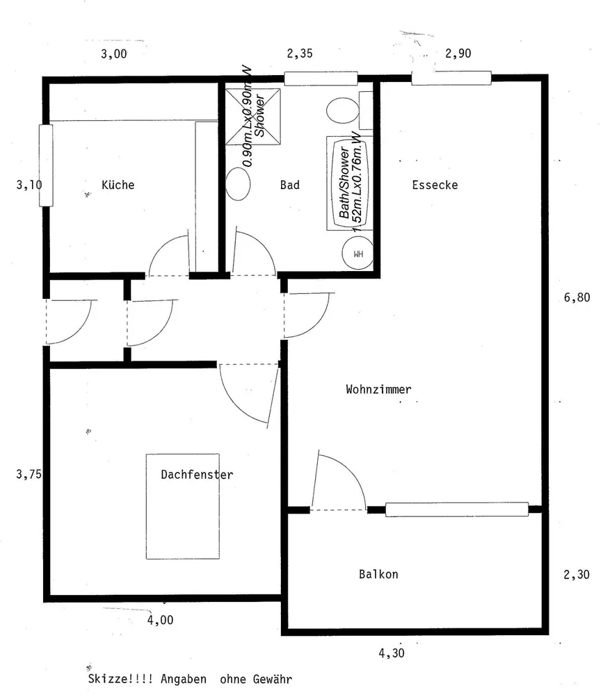 2 Zimmer Wohnung mit 64 m² in Heidelberg – Bild 2