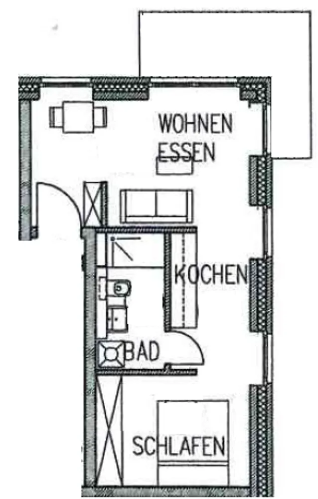 2 Zimmer Wohnung mit 40 m² in Oldenburg – Bild 7