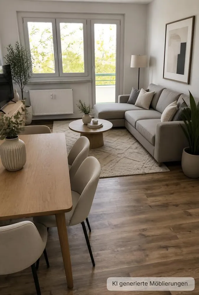 2 Zimmer Wohnung mit 51 m² in Halle (Saale) – Bild 3