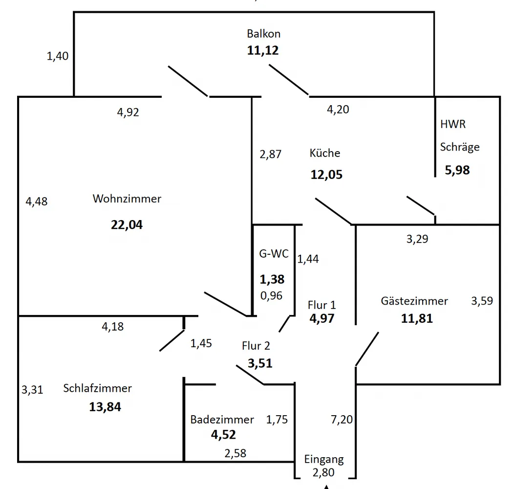 1 Zimmer Wohnung mit 22 m² in Bremen – Bild 11