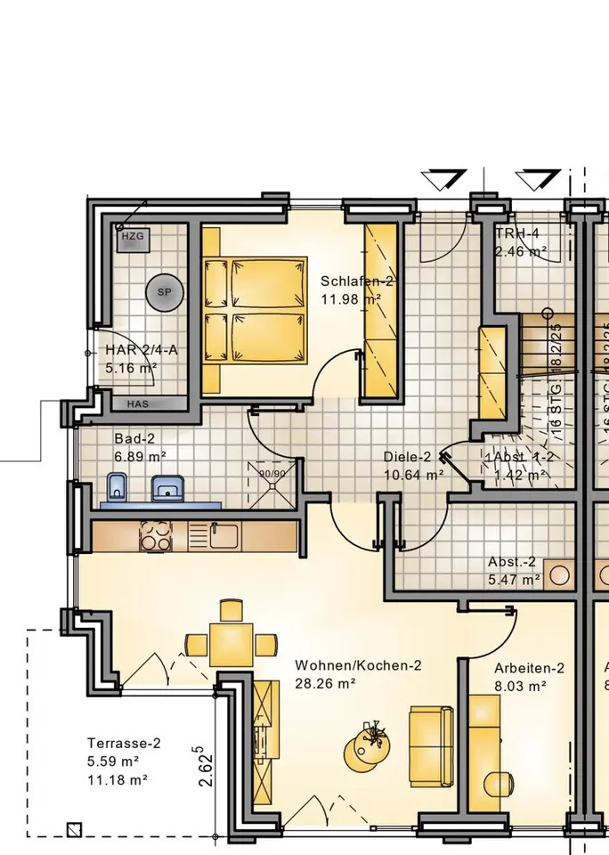 3 Zimmer Wohnung mit 78 m² in Oldenburg – Bild 5