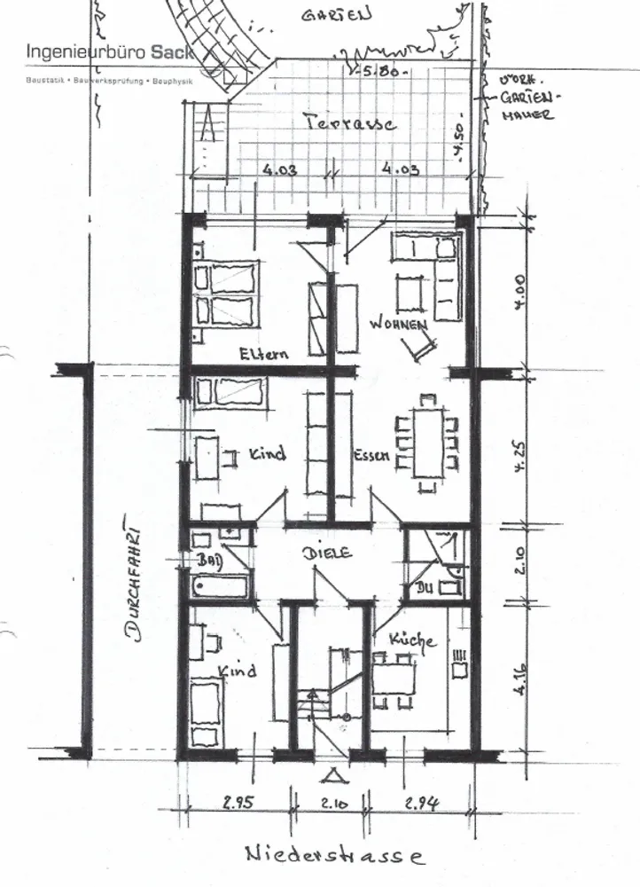 2 Zimmer Wohnung mit 54 m² in Wesel – Bild 2