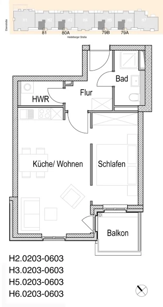 1 Zimmer Wohnung mit 46 m² in Berlin – Bild 4