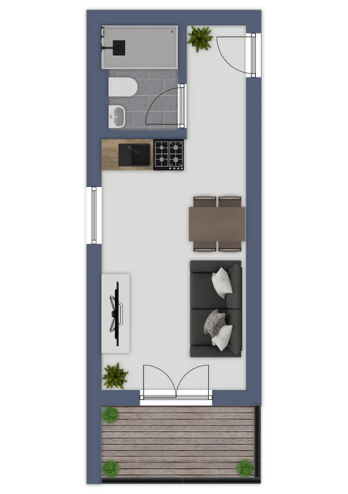 1 Zimmer Wohnung mit 24 m² in Heilbronn – Bild 8