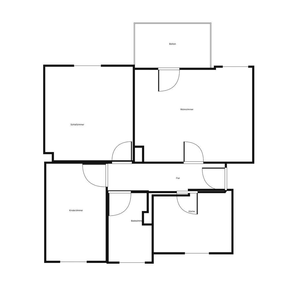 3 Zimmer Wohnung mit 77 m² in Nürnberg – Bild 1