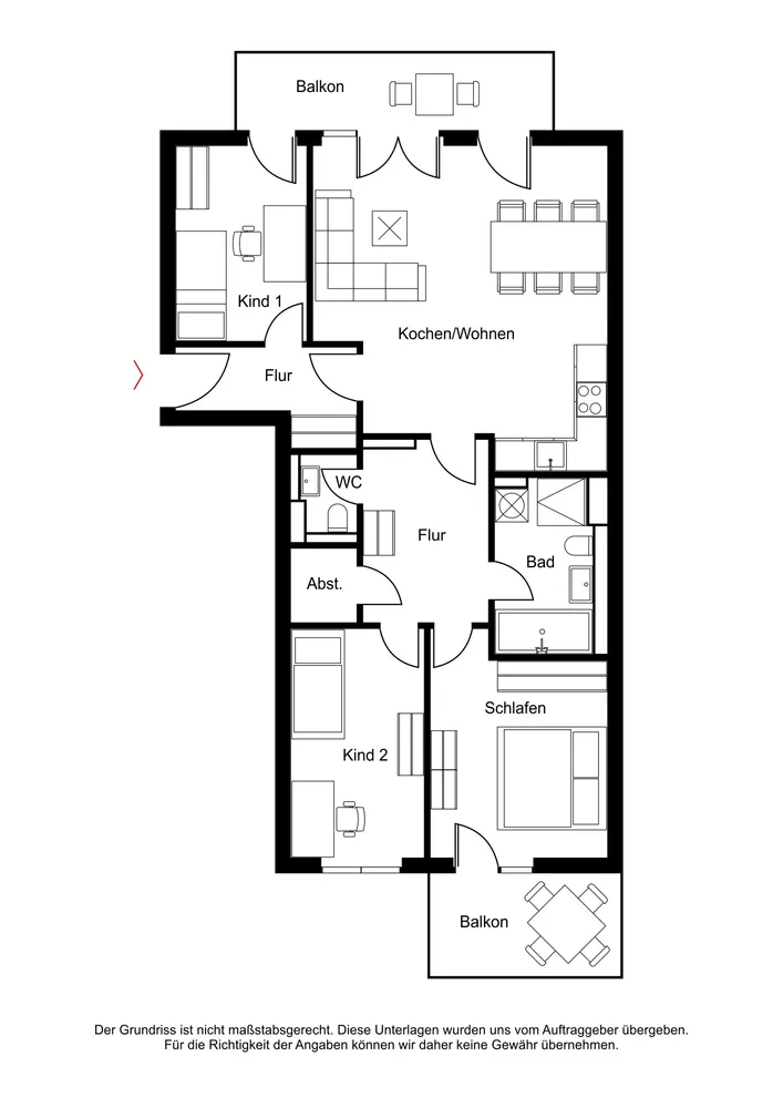4 Zimmer Wohnung mit 97 m² in Berlin – Bild 4