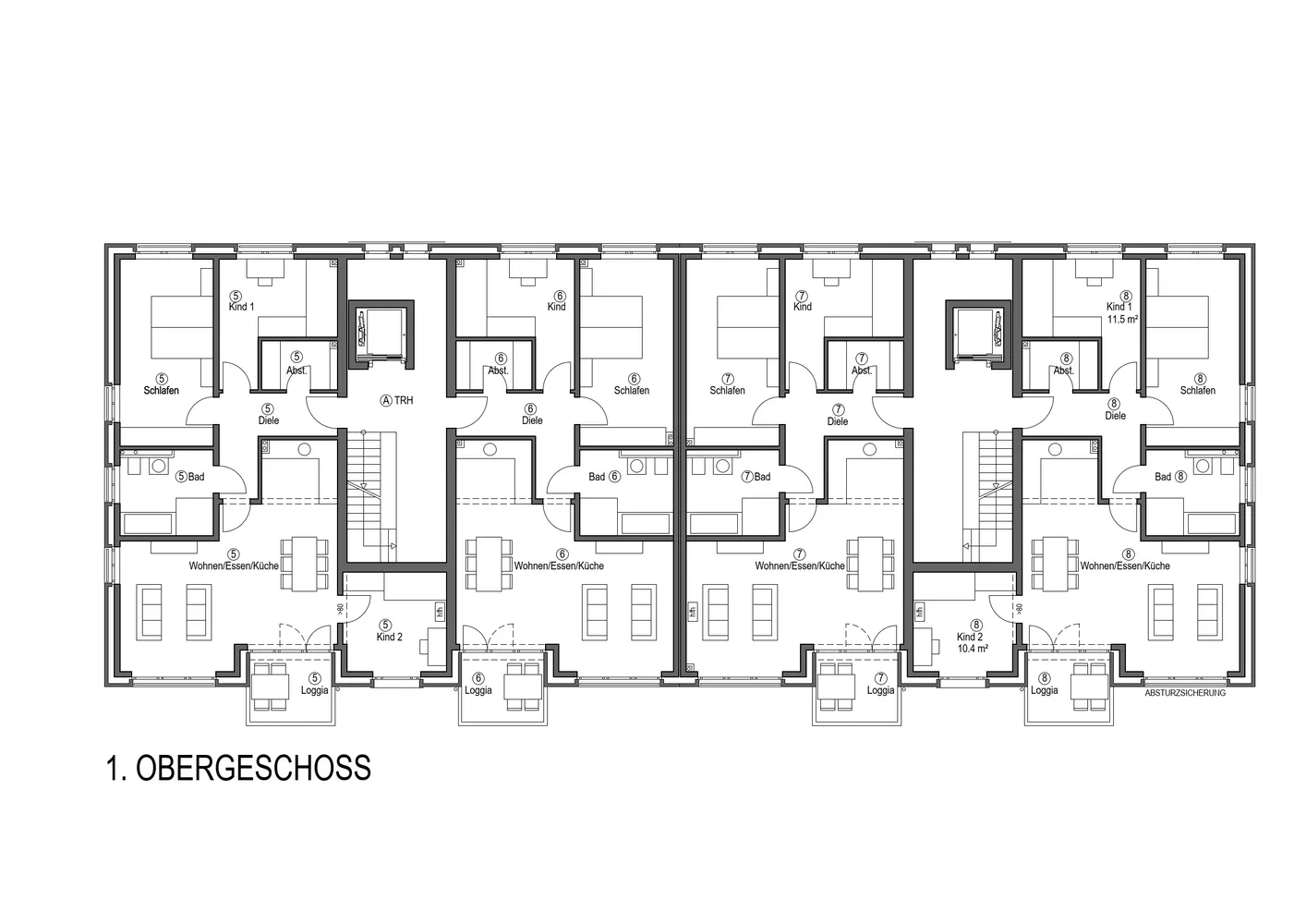 4 Zimmer Wohnung mit 87 m² in Bocholt – Bild 6