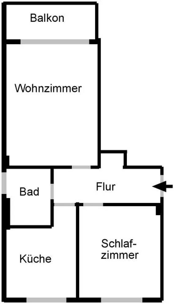 2 Zimmer Wohnung mit 53 m² in Hannover – Bild 7