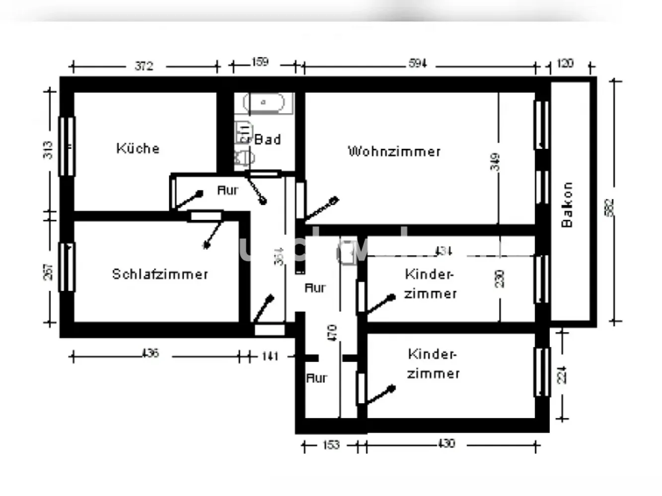 4 room apartment with 82 m² in Berlin – Photo 4