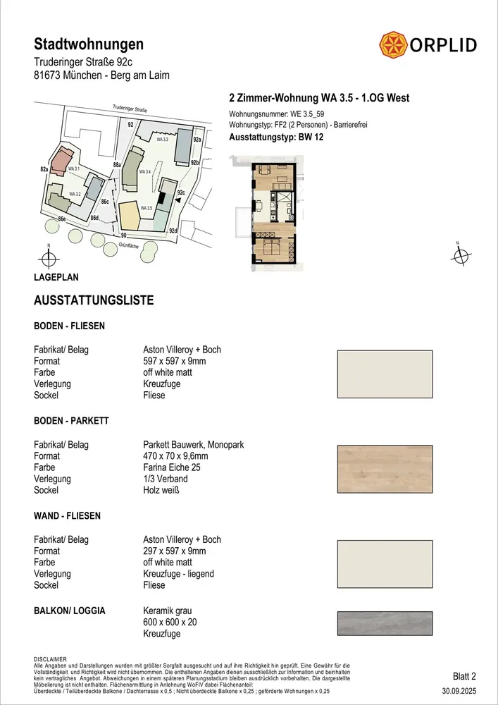 2 Zimmer Wohnung mit 62 m² in München – Bild 3