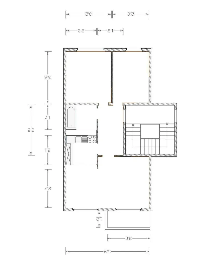3 Zimmer Wohnung mit 57 m² in Lutherstadt Wittenberg – Bild 3