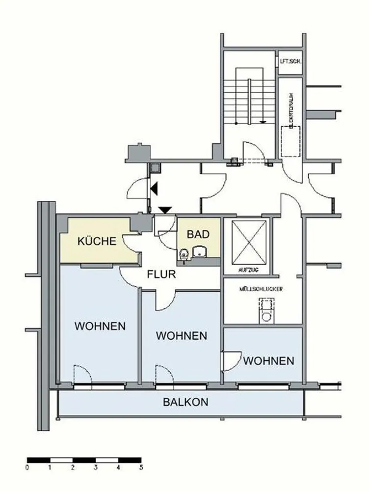 3 room apartment with 62 m² in Neubrandenburg – Photo 2