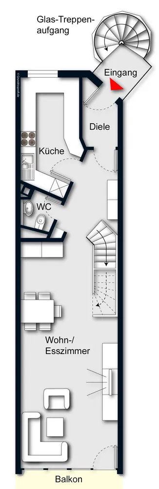 5 Zimmer Wohnung mit 120 m² in Bochum – Bild 5