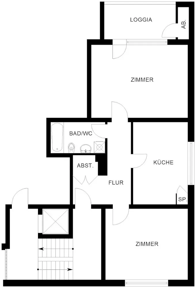 2 Zimmer Wohnung mit 68 m² in Herne – Bild 3