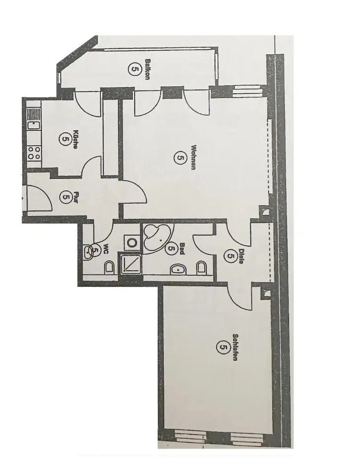 2 Zimmer Wohnung mit 85 m² in Leipzig – Bild 6