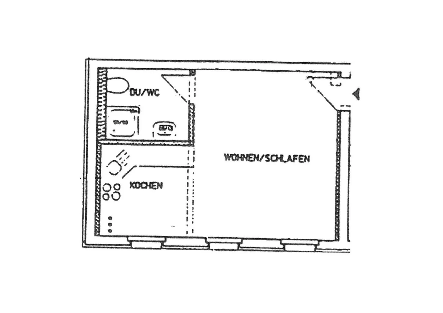 1 Zimmer Wohnung mit 28 m² in Chemnitz – Bild 7